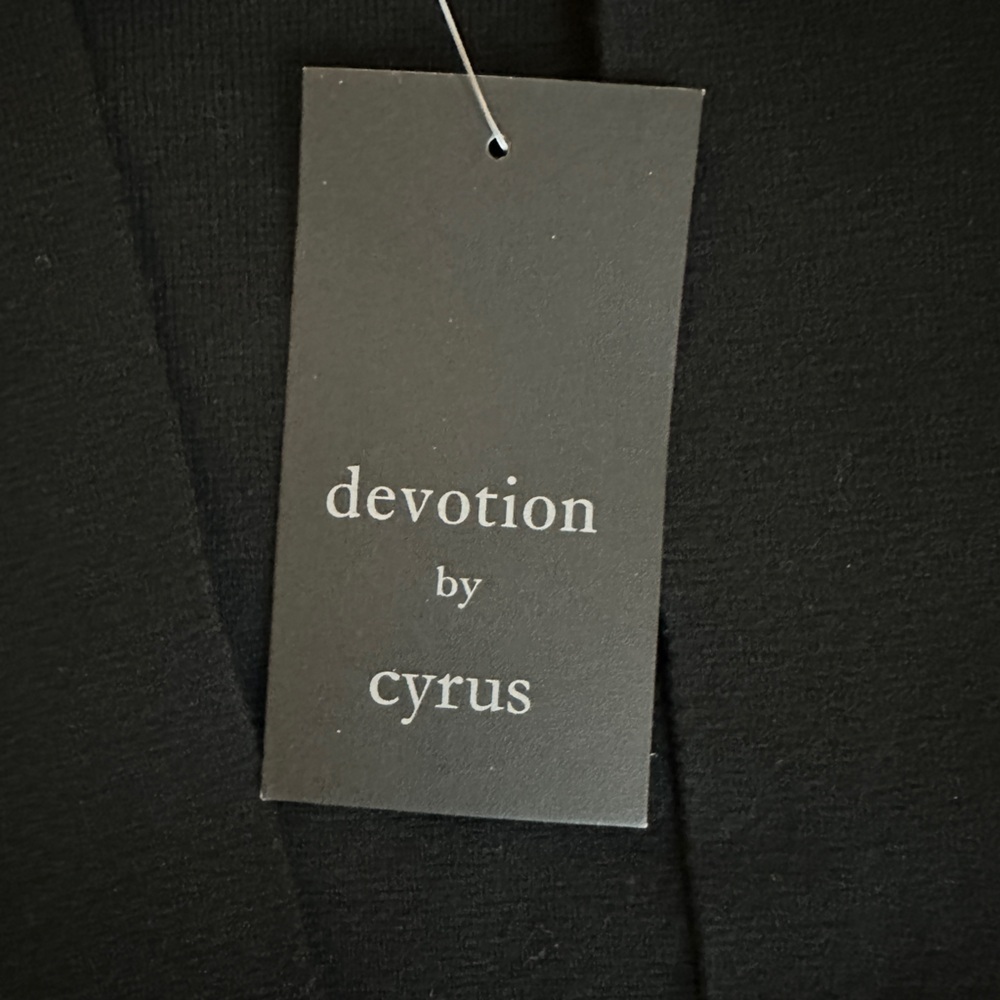 New with tags Cyrus black super soft cardigan dinner jacket sweater oversized - Picture 5 of 8